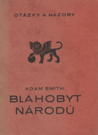 Blahobyt národů Vybrané kapitoly