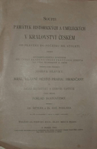 SVATOVÍTSKÝ POKLAD Soupis památek historických a uměleckých v Království českém - Král. ...