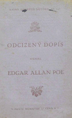 Odcizený dopis - Zlatý chrobák - Von Kempelen a jeho objev - Mystifikace