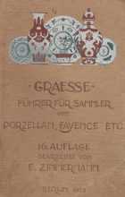Führer für Sammler von Porzellan und Fayence, Steinzeug, Steingut usw.
