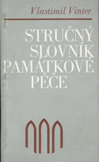Stručný slovník památkové péče