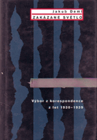 Zakázané světlo Výbor z korespondence z let 1930-1939