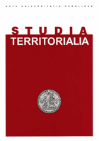 Studia territorialia 8 Acta Universitatis Carolinae