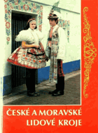 České a moravské lidové kroje - soubor 12-ti pohlednic