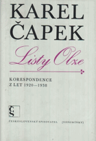 Listy Olze 1920-1938