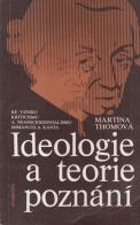 Ideologie a teorie poznání KANT Ke vzniku kriticismu a transcendentalismu Immanuela Kanta