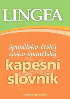 Španělsko-český, česko-španělský kapesní slovník