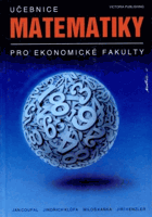 Učebnice matematiky pro ekonomické fakulty