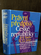 Právní předpisy České republiky 9.5.1945 - 31.12.1997