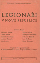 Legionáři v nové republice - manifestační projev Československé obce legionářské v Praze ...