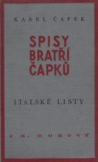 Italské listy - feuilletony