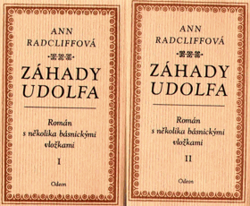 2SVAZKY Záhady Udolfa I - II (román s několika básnickými vložkami)