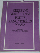 Církevní manželství podle kanonického práva