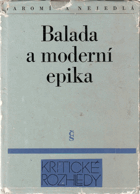 Balada a moderní epika