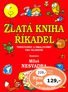 Zlatá kniha říkadel - veršovánky a omalovánky pro nejmenší