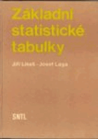 Statistické tabulky