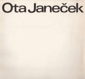 Ota JANEČEK Práce z let 1962 1966