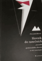 Slovník do tanečních - pravidla společenského chování a věci související