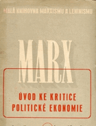 Úvod ke kritice politické ekonomie