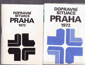 Dopravní situace Praha 1972. MHD.