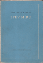 Zpěv míru PODPIS NEZVAL!
