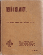 Píseň o Rolandovi Dle starofrancouzského textu