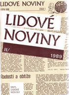 Lidové noviny II. 1989