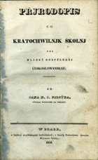 Přjrodopis co Kratochwilnjk školnj pro mládež dospělegšj českoslowanskau