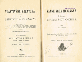 Jihlavský okres 2 Vlastivěda Moravská