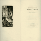 JS. Mozart v Praze. Deset rondeaux PODPIS BOUDA + SEIFERT !