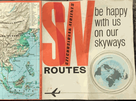 Be happy with us on our skyways ČSA
