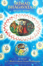 Śrīmad Bhāgavatam I. Zpěv první - díl první - s původními sanskrtskými texty, přepisem ...