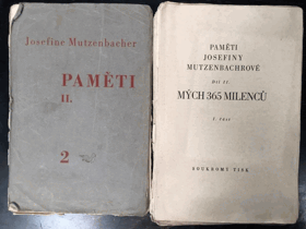 Paměti Josefiny Mutzenbachové. Díl 2 (1. + 2. část). Mých 365 milenců