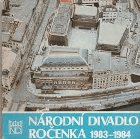 Ročenka Národní divadlo 1983-1984
