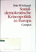 Sozialdemokratische Krisenpolitik in Europa