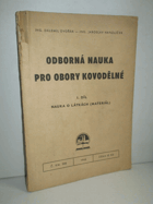 Nauka o motorech Odborná nauka pro obory kovodělné 4