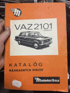 Katalóg náhradných dielov VAZ sedan 2101, VAZ combi 2102