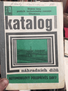Katalog náhr. dílů POLOPŘÍVĚS DAV-7