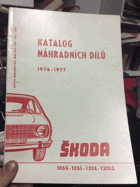 Katalog náhradních dílů Škoda 105 S, 105 L, 120, 120 L, 120 LS