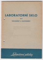 Laboratorní sklo. Teploměry a hustoměry