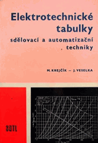 Elektrotechnické tabulky sdělovací a automatizační techniky