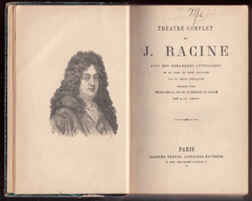 Théatre Complet de J. Racine