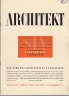 ARCHITEKT č. 1 - 12 měsíčník pro architekturu a urbanismus