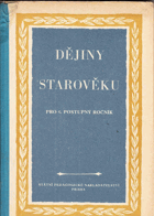 Dějiny starověku pro 6. postupný ročník