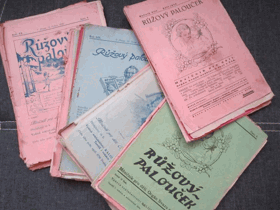 9SVAZKŮ Růžový palouček- Měsíčník pro deti.Orgán svazu nedělních škol - ročník XIV ...