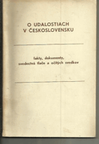 O udalostiach v Československu