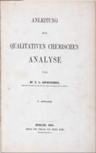 Anleitung zur qualitativen chemischen analyse