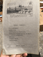 Časopis českých esperantistů I + II. ročník ESPERANTO