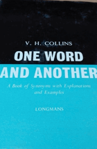 One Word and Another