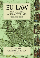 EU Law - Text, Cases and Materials
